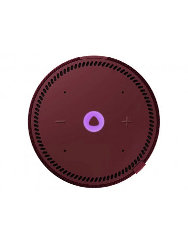 Умная колонка Yandex Station Mini YNDX-00020R, YandexGPT с Часами, Красный