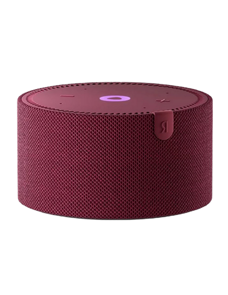 Умная колонка Yandex Station Mini YNDX-00020R, YandexGPT с Часами, Красный