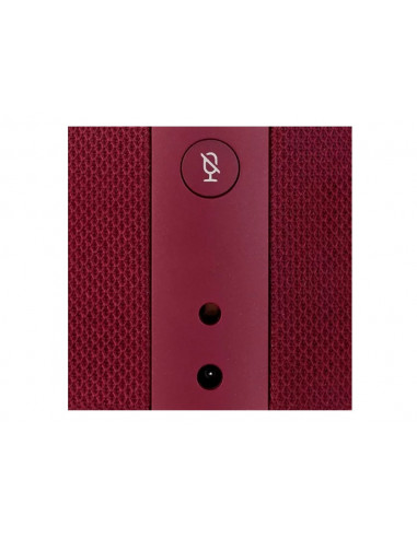 Умная колонка Yandex Station Mini YNDX-00020R, YandexGPT с Часами, Красный