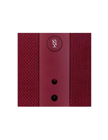 Умная колонка Yandex Station Mini YNDX-00020R, YandexGPT с Часами, Красный