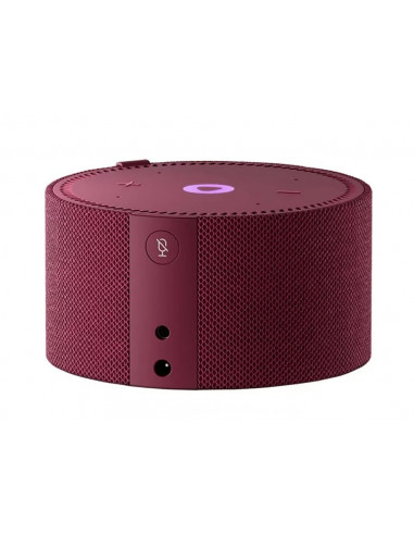 Умная колонка Yandex Station Mini YNDX-00020R, YandexGPT с Часами, Красный