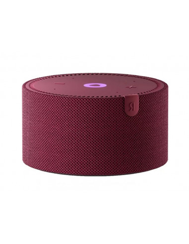 Умная колонка Yandex Station Mini YNDX-00020R, YandexGPT с Часами, Красный