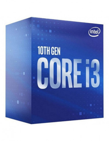 Процессор 1200 Comet Lake/Rocket Lake CPU Intel Core i3-10300 3.7-4.4GHz (4C8T, 8MB, S1200, 14nm,Integrated UHD Graphics 630, 65