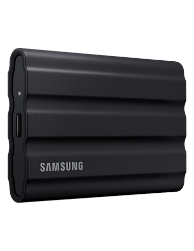 Внешний портативный SSD накопитель Samsung Portable SSD T7 Shield, 4 ТБ, Чёрный (MU-PE4T0S/WW)