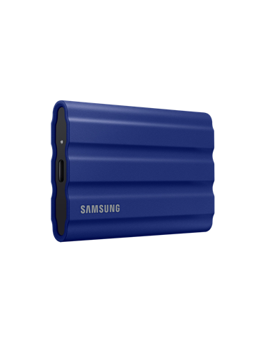 Внешний портативный SSD накопитель Samsung T7 Shield, 2 ТБ, Синий (MU-PE2T0R/WW)