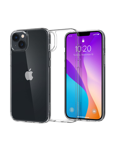 Чехол Spigen iPhone 14 Plus, Airskin Hybrid, Прозрачный