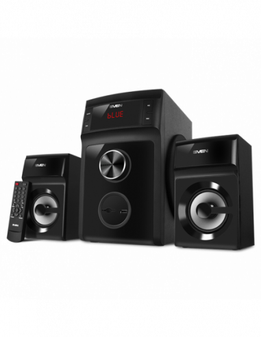 Boxe 2.1 Speakers SVEN MS-301 SD-card, USB, Black, 40w 20w + 2x10w 2.1