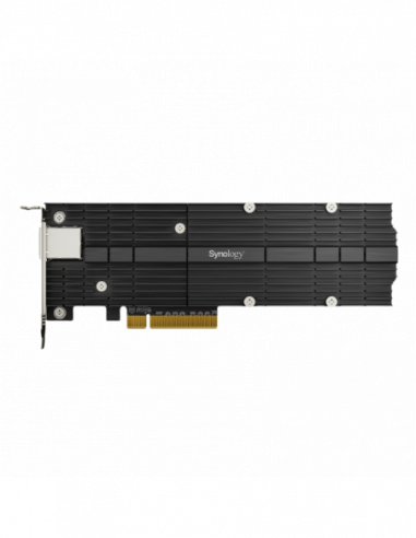 Stocare atașată la rețea NAS SYNOLOGY M.2 SSD amp- 10GbE combo adapter card E10M20-T1, PCIe 3.0 x8