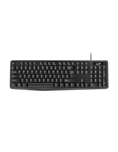 Tastatură Genius KB-117, Cu fir, Negru