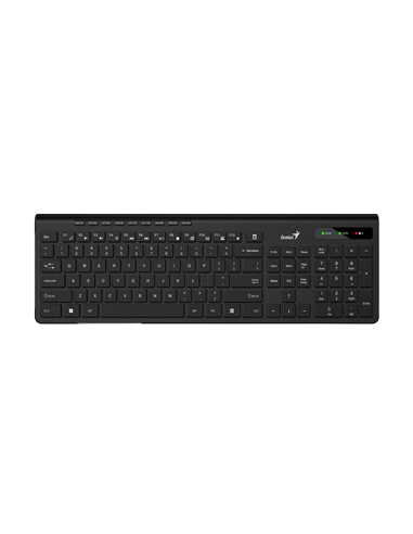 Tastatură Genius SlimStar 7230, Fără fir, Negru