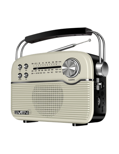 Radio portabil SVEN SRP-500, Alb