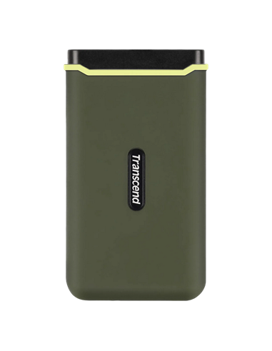 Внешний портативный SSD накопитель Transcend ESD380C, 4 ТБ, Military Green (TS4TESD380C)