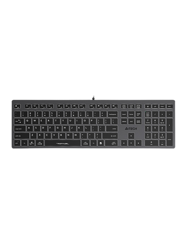 Tastatură A4Tech FX60, Cu fir, Gri