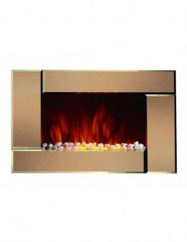 Încălzitoare Electric Fireplace Electrolux EFPW-2000S Bronze