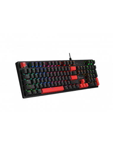 Tastatură Bloody S510R, Cu fir, Fire Black