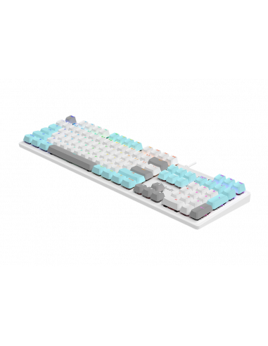 Tastatură Bloody S510R, Cu fir, White