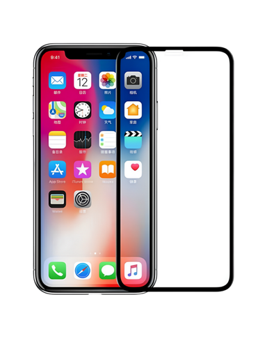 Sticlă de protecție Nillkin iPhone XS/X 3D CP + Max, Negru