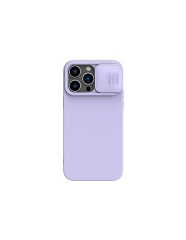 Husă Nillkin iPhone 14 Pro, CamShield Silky Silicone, Violet