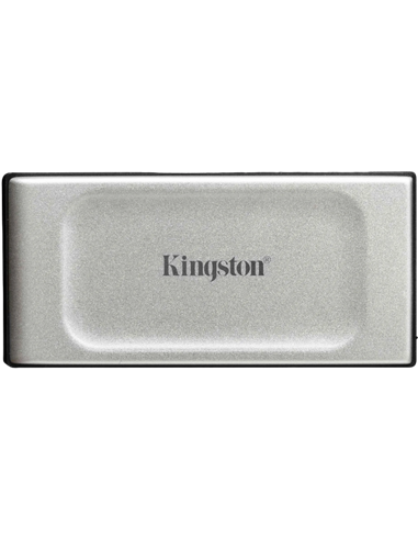 Внешний портативный SSD накопитель Kingston XS2000, 4 ТБ, Серебристый (SXS2000/4000G)