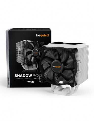 Кулер Intel/AMD AC be quiet! Shadow Rock 3 White (11.5-24,4dBA, 1600RPM, 120mm, PWM, 190W, 5x6mm, 710g.)