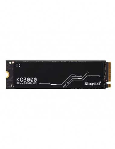 M.2 PCIe NVMe SSD .M.2 NVMe SSD 1.0TB Kingston KC3000 [PCIe 4.0 x4, RW:70006000MBs, 9001000K IOPS, 3DTLC]
