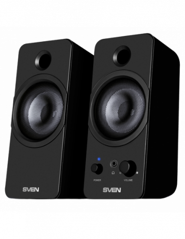 Boxe 2.0 Speakers SVEN 430 Black, 4w, USB power