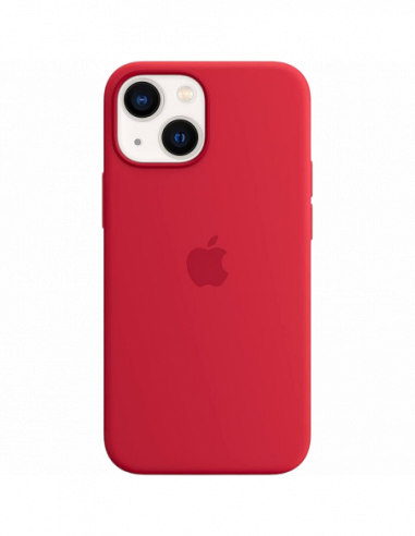 Apple Original iPhone Original iPhone 13 mini Silicone Case with MagSafe - (PRODUCT) RED Model A2705