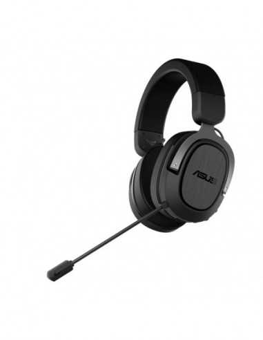 Игровые гарнитуры ASUS Gaming Wireless Headset Asus TUF Gaming H3, 50mm driver, 32 Ohm, 20-20kHz, 307g, 15h, Virtual 7.1, Contro