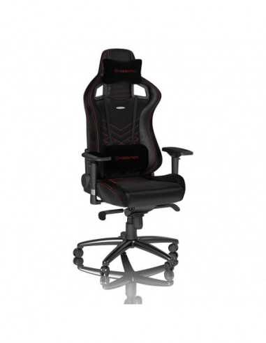 Scaune și mese pentru jocuri Noblechairs Gaming Chair Noble Epic NBL-PU-RED-002 BlackRed, User max load up to 120kg height 165-