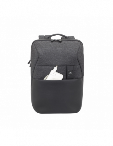 Rivacase 1615 NB backpack MacBook Pro, Ultrabook, RIVACASE 8861 black melange