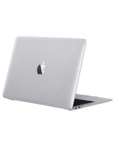 Чехол для ноутбука Tech Protect Smartshell Macbook Air 13 (2018-2020), 13.3", Поликарбонат, Crystal Clear