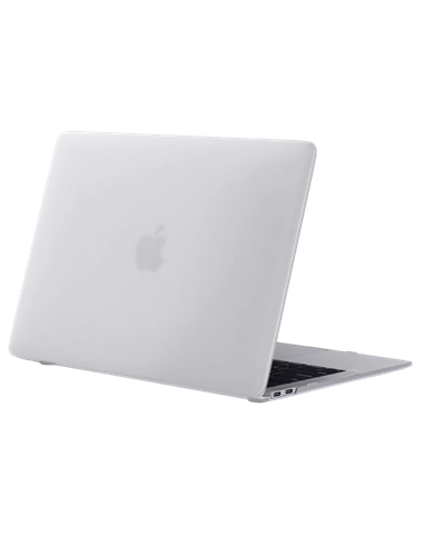 Husă pentru laptop Tech Protect Smartshell Macbook Air 13 (2018-2020), 13.3", Policarbonat, Matte Clear