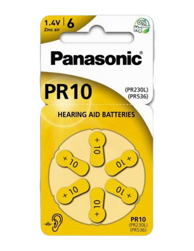 Baterii Panasonic PR-230, PR10, 6 buc.