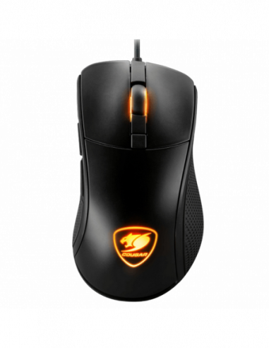 Mouse-uri pentru jocuri Cougar Gaming Mouse Cougar Surpassion, 50-7200 dpi, 6 buttons, 150IPS, 30G, 96g, 2-Zone Backlight, LCD s