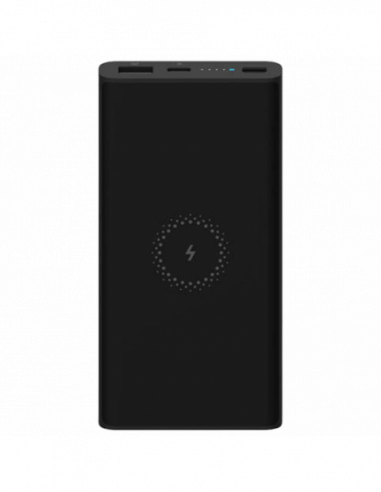 Аккумуляторы внешние Xiaomi Wireless Power Bank 10000 mah Black