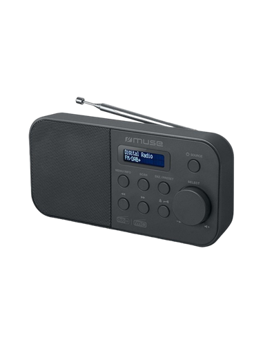 Radio portabil MUSE M-109 DB, Negru