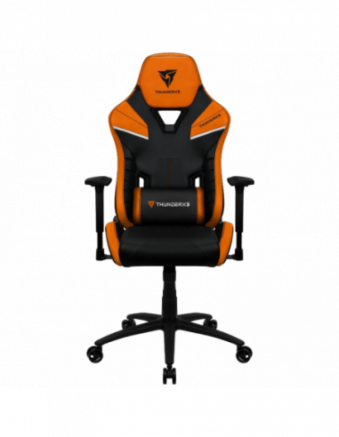 Scaune și mese pentru jocuri ThunderX3 Gaming Chair ThunderX3 TC5 BlackTiger Orange, User max load up to 150kg height 170-190c