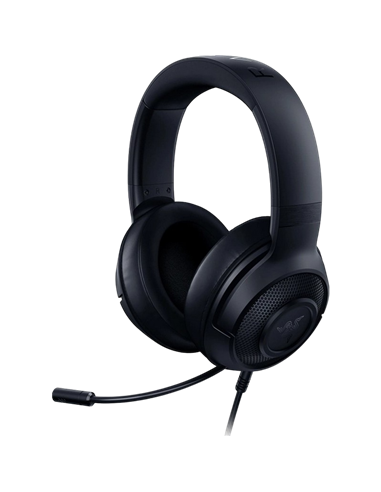 Игровая Гарнитура Razer Kraken X Lite, Проводной аналоговый, Чёрный