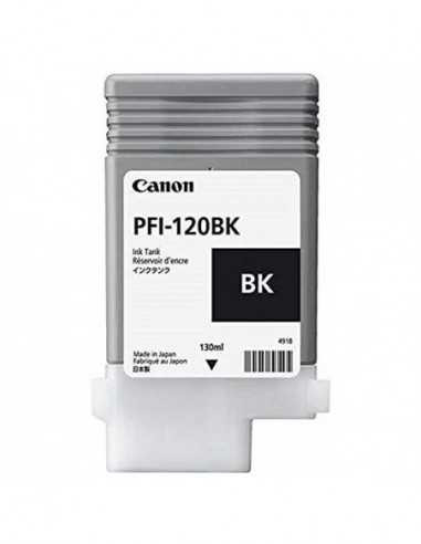 Cartuș de plotter Canon, capete de imprimare și întreținere Ink Cartridge Canon PFI-120Bk, Black