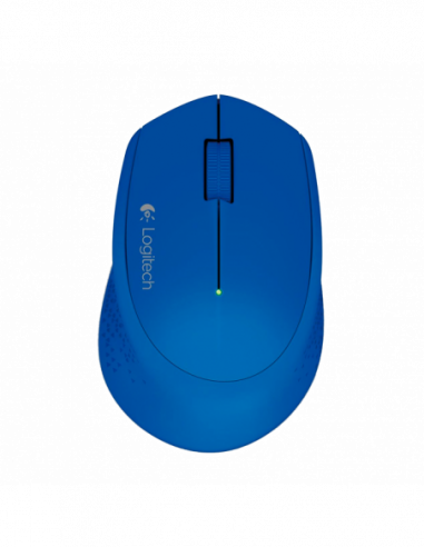 Мыши Logitech Wireless Mouse Logitech M280, Optical, 1000 dpi, 3 buttons, Ergonomic, 1xAA, Blue