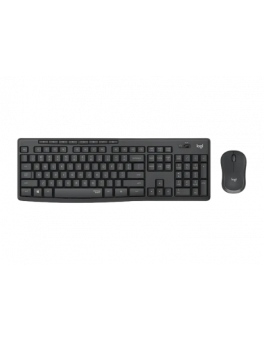 Клавиатуры Logitech Wireless Keyboard amp- Mouse Logitech MK295 Silent, Media keys, Spill-resistant, 1000dpi, 3 buttons, 2xAAA1x