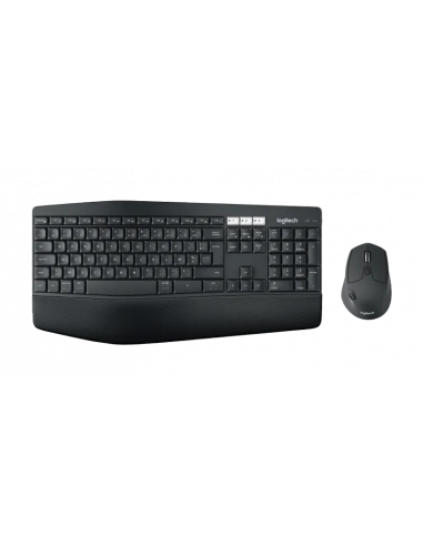 Tastaturi Logitech Wireless Keyboard amp- Mouse Logitech MK850, Curved keyframe, Quiet typing, Concave keys, Palm rest, 1000dpi,