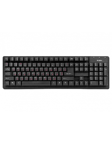 Tastaturi SVEN Keyboard SVEN Standard 301, Traditional layout, Splash proof, Calculator key, Black, USB