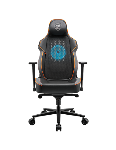 Scaun Gaming Cougar NxSys AERO, PU Piele, Negru | Portocaliu