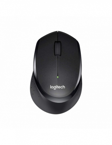 Mouse-uri Logitech Wireless Mouse Logitech B330 Silent Plus, Optical, 1000 dpi, 3 buttons, Ergonomic, 1xAA, Black