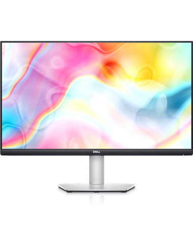 27" Monitor DELL S2722QC, IPS 3840x2160 4K UHD, Argintiu