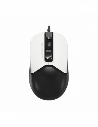 Mouse-uri A4Tech Mouse A4Tech FM12S Silent, Optical, 1000 dpi, 3 buttons, Ambidextrous, 4-Way Wheel, Panda, USB
