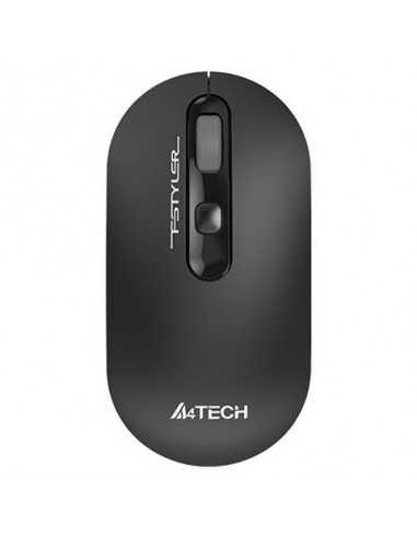 Mouse-uri A4Tech Wireless Mouse A4Tech FG20, Optical, 1000-2000 dpi, 4 buttons, Ambidextrous, 2xAAA, Grey