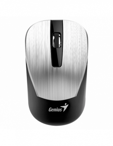 Mouse-uri Genius Wireless Mouse Genius NX-7015, Optical, 800-1600 dpi, 3 buttons, Ambidextrous, BlueEye, 1xAA, Silver