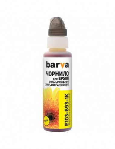 Cerneală Epson Ink Barva for Epson 103 Y yellow 100gr Onekey compatible